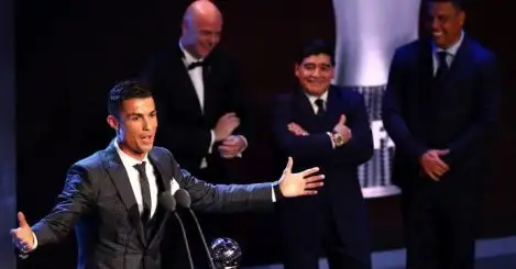 Ronaldo wins FIFA player award, targets ‘lucky’ seven