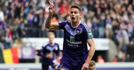 West Ham replace United in £26m race; Anderlecht respond