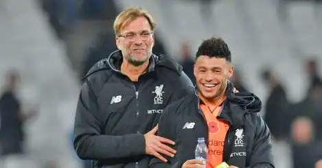 Ox reveals what Klopp said during half-time ‘rocket’