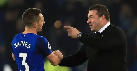 Baines: Unsworth talk before Everton win was ‘special’