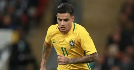 Brazil coach suggest Klopp play Coutinho through middle