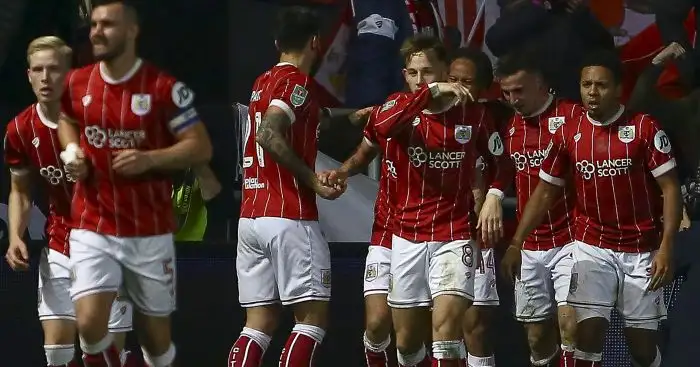 Bristol City 2-1 Man United: Holders out to last-minute goal