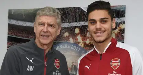 Arsenal unveil signing of 20-year-old Greek defender