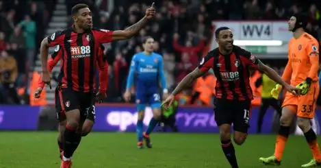 Bournemouth 2-1 Arsenal: Gunners’ woes continue