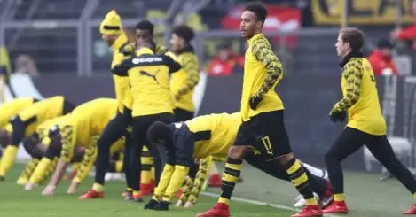 Dortmund tell Arsenal: Pay up or Aubameyang will stay