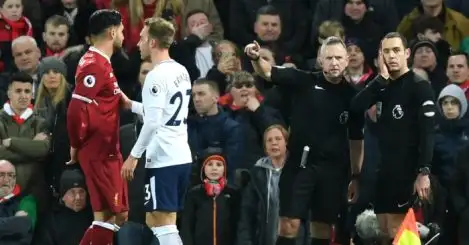 Referee admits ‘misguided’ decision in Liverpool v Spurs