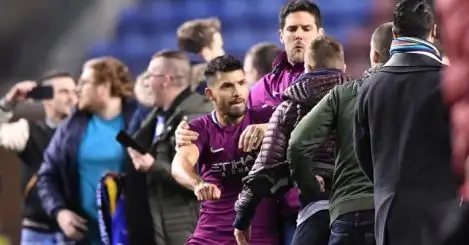 Aguero to avoid FA action over clash with Wigan fan