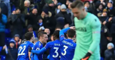 Leicester 1-1 Stoke: Butland error costs the Potters