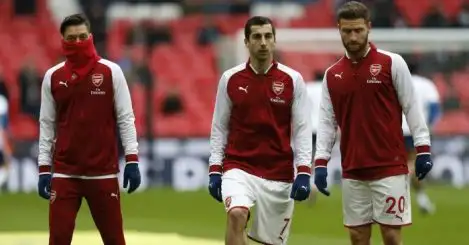 Arsenal players turned on trio at Brighton – report
