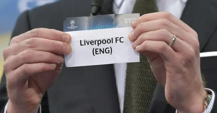 Liverpool handed favourable draw in Europa League group stage