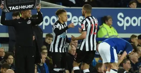 Newcastle striker Slimani charged with violent conduct