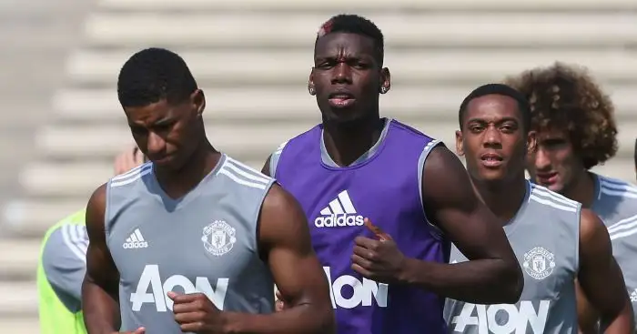 Giggs offers Rashford, Martial and Pogba some advice