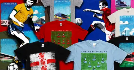 We have t-shirts… football t-shirts!