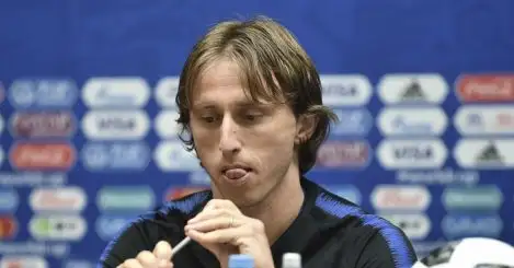 Modric tries to pretend Croatia not under pressure