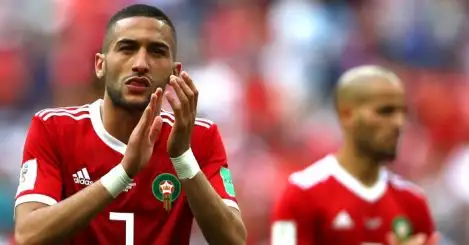 Team-mate tells Liverpool target Ziyech who to join