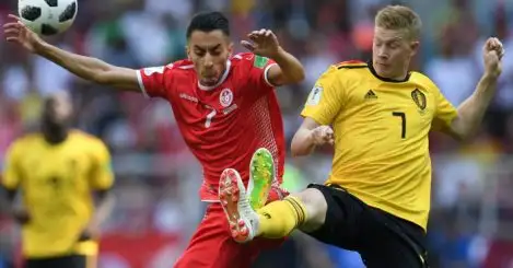 Belgium 5-2 Tunisia: Lukaku and Hazard bag braces