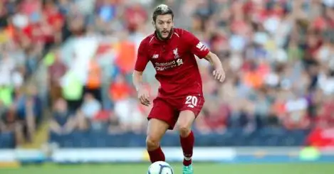 Liverpool’s Lallana withdraws from England squad with injury