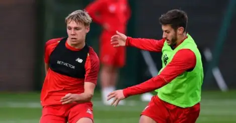 Liverpool call five youngsters up for first-team training