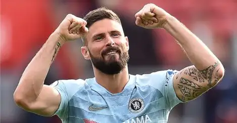 Oliver Giroud and his unique role as the non-scoring striker…