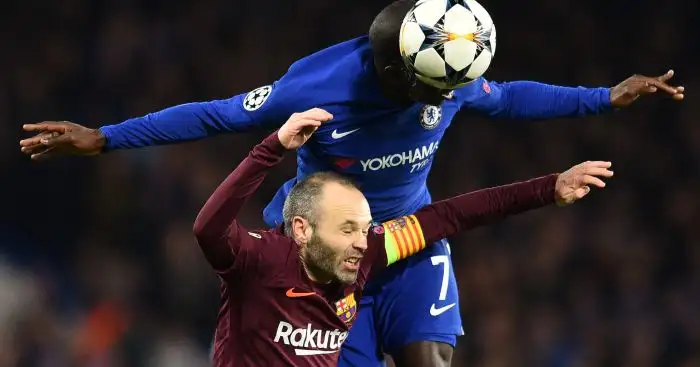 Barcelona legend Iniesta pays tribute to ‘master’ Kante