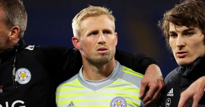 Leicester boss reveals clear-the-air talks with Schmeichel