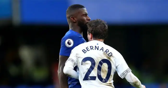 Rudiger angered by ‘joke’ booking for ‘being headbutted’