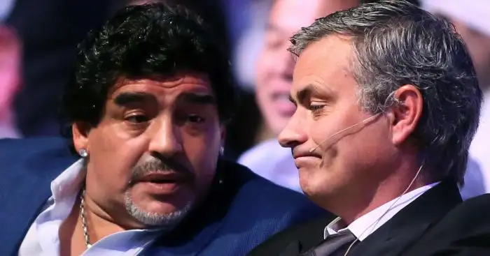 Maradona explains why Mourinho is better than Guardiola