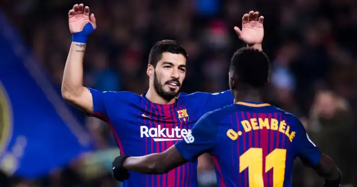 Suarez offers Dembele advice amid Liverpool rumours