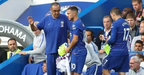 Hazard offers glowing tribute to ‘fantastic’ Chelsea boss Sarri