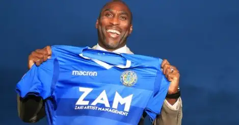 Sol Campbell tells Macclesfield fans how lucky they are…