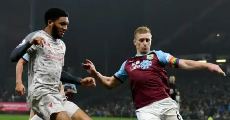 Burnley star refuses to back down over Liverpool tackles