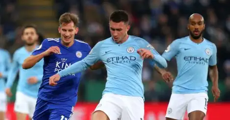 Leicester 2-1 Man City: Champs fall to third