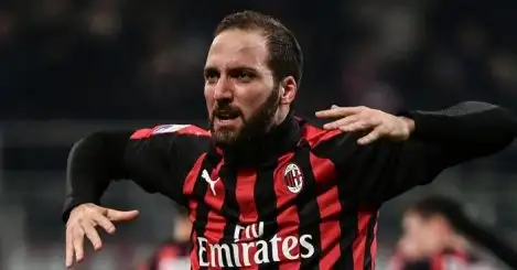 Chelsea take ‘significant step’ towards Higuain transfer