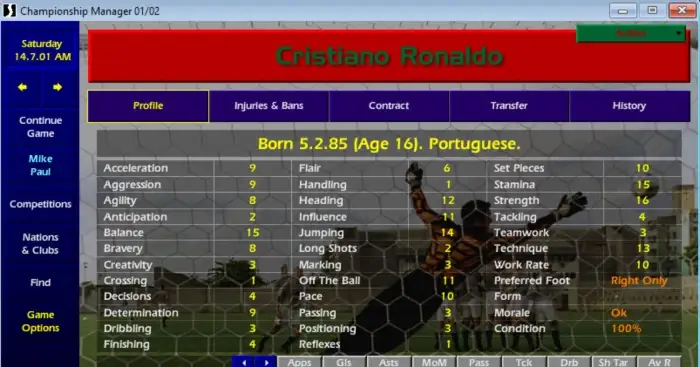 Championship Manager 01/02 - Free Download