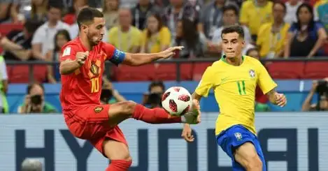 Chelsea ‘monitor Coutinho’ as possible Hazard replacement