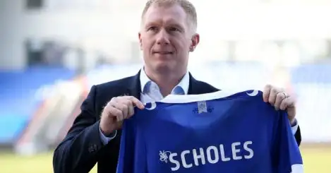 Scholes expects Mourinho to be watching him at Oldham