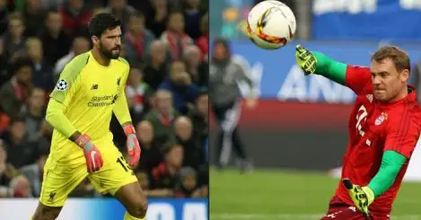 Liverpool’s Alisson shows modesty over Neuer comparisons