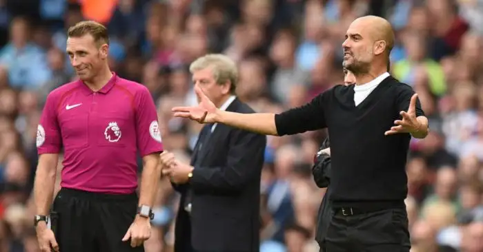 Pep uses the same word four times to describe Palace