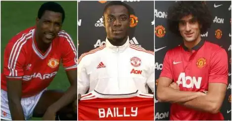 The first signings of Man Utd’s last five managers…
