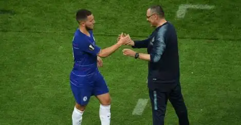Sarri to learn from Hazard philosophy in new role at Juve