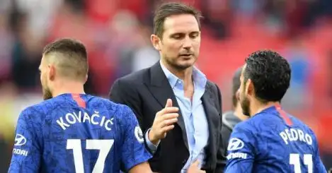 Frank Lampard confirms injury to Chelsea winger