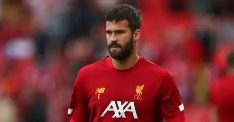 Liverpool coach gives Alisson update ahead of Arsenal test