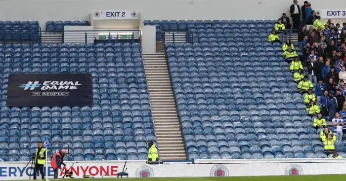 Rangers punished for sectarian chants with Ibrox part-closure, Rangers