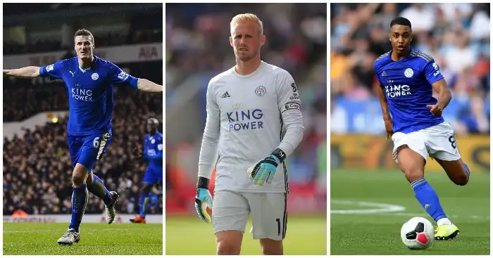 Leicester City title winners/current season combined XI