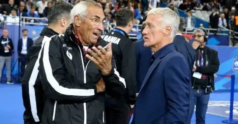 France coach Deschamps sorry after Albania anthem farce