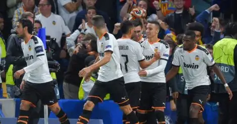 Early winners: Valencia emerging triumphant from the chaos