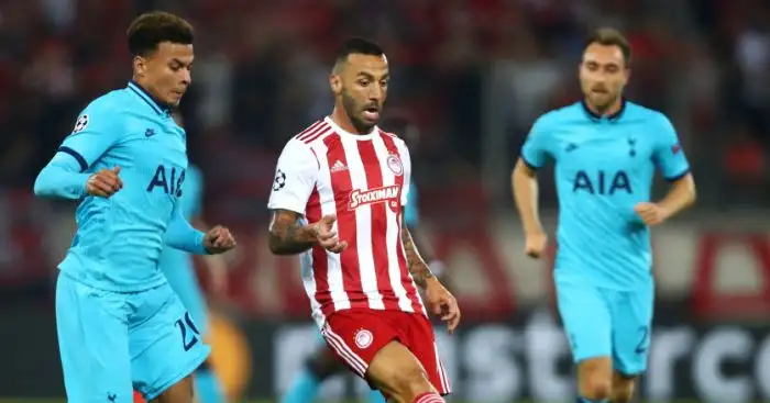 Olympiakos 2-2 Tottenham: Sloppy Spurs settle for draw