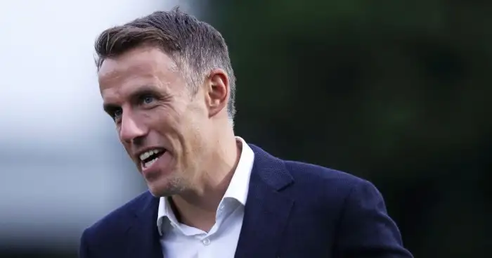 Phil Neville makes Man City centre-back prediction