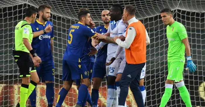 Hellas Verona given partial stadium ban over Balotelli racist abuse
