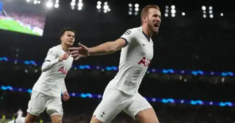 Tottenham 4-2 Olympiacos: Kane breaks UCL record as Spurs qualify